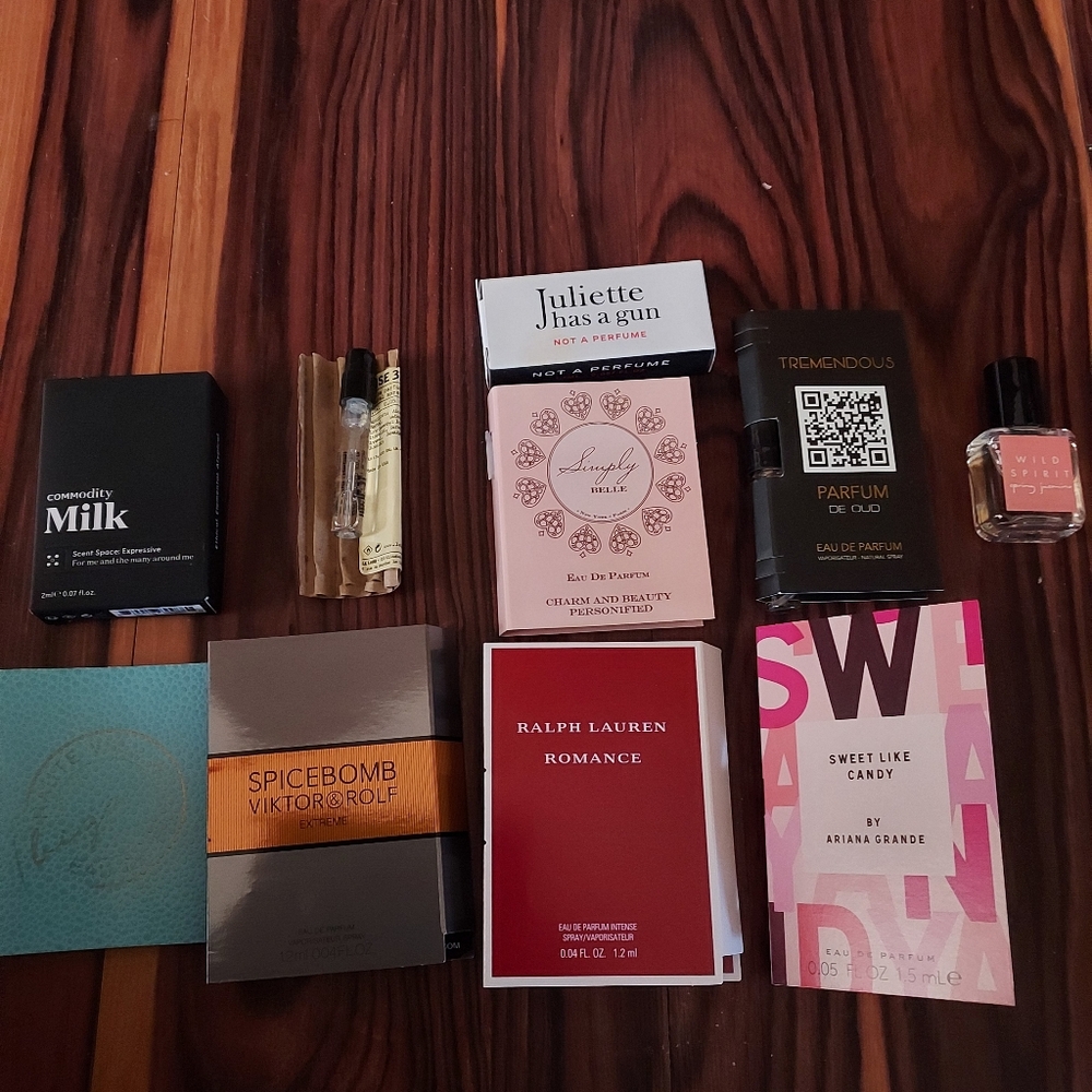 Fragrance Sample Collection